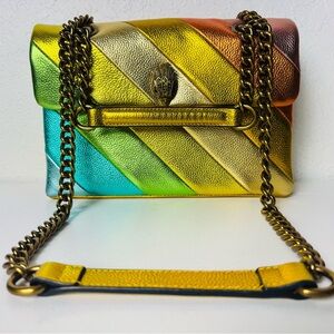 KURT GEIGER KENSINGTON MEDIUM BAG MULTICOLOR STRIPES